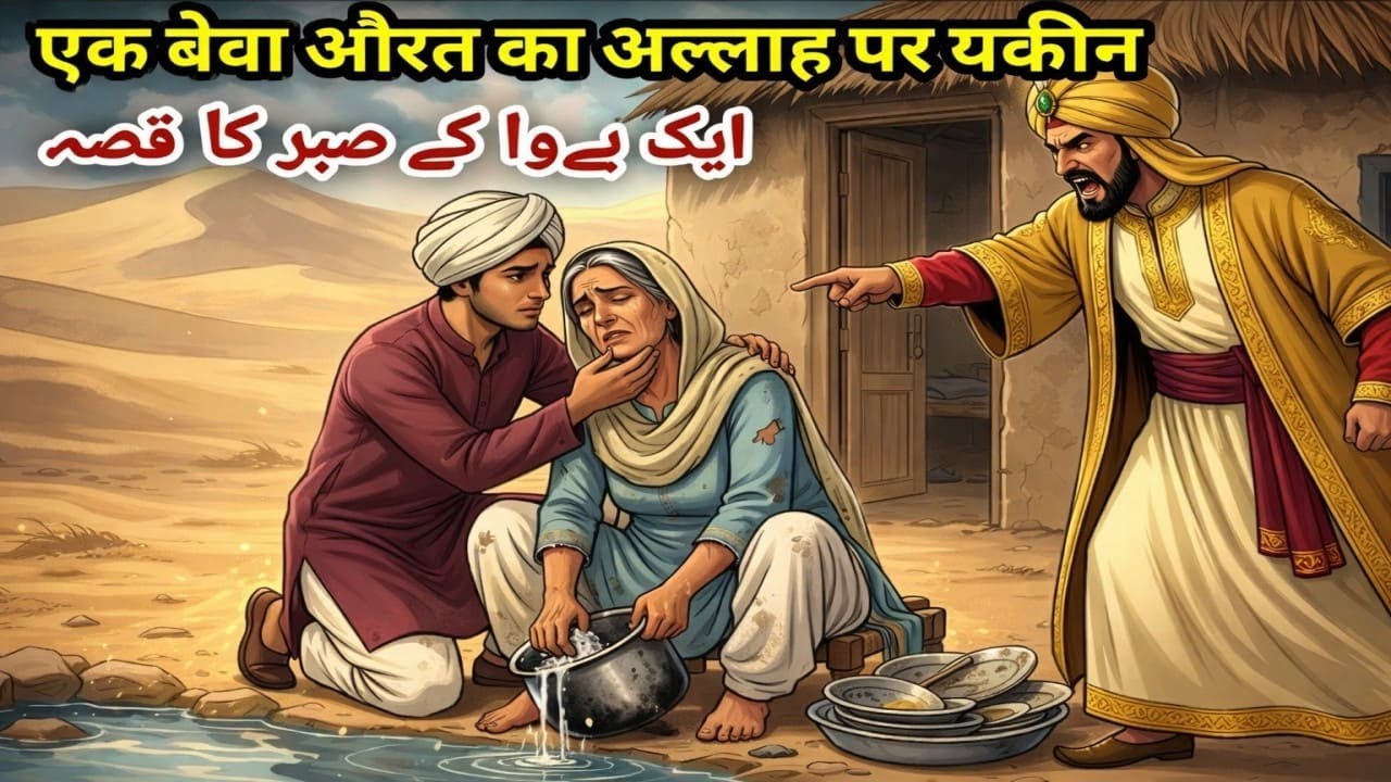 Ek bewa aurat ke sabar aur Allah par yakeen ka kissa #Islamic kisse#Islamic video