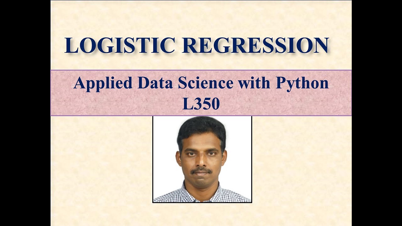 LOGISTIC REGRESSION   LEC 350