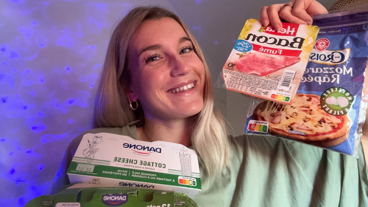 ASMR - Retour de Courses (chuchotement, tapping, scratching)