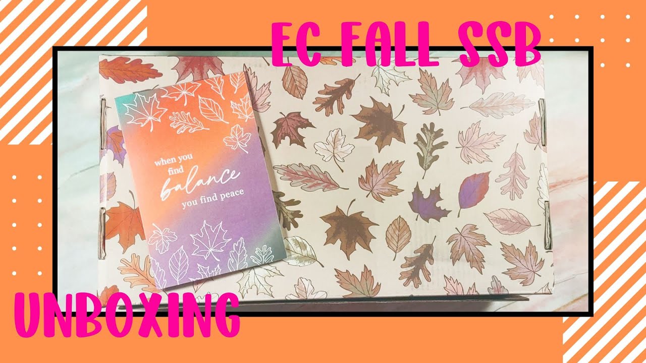 New! EC Fall Seasonal Surprise Box Unboxing #ecsquad #ecsurprisebox #affiliate #plan #stationery