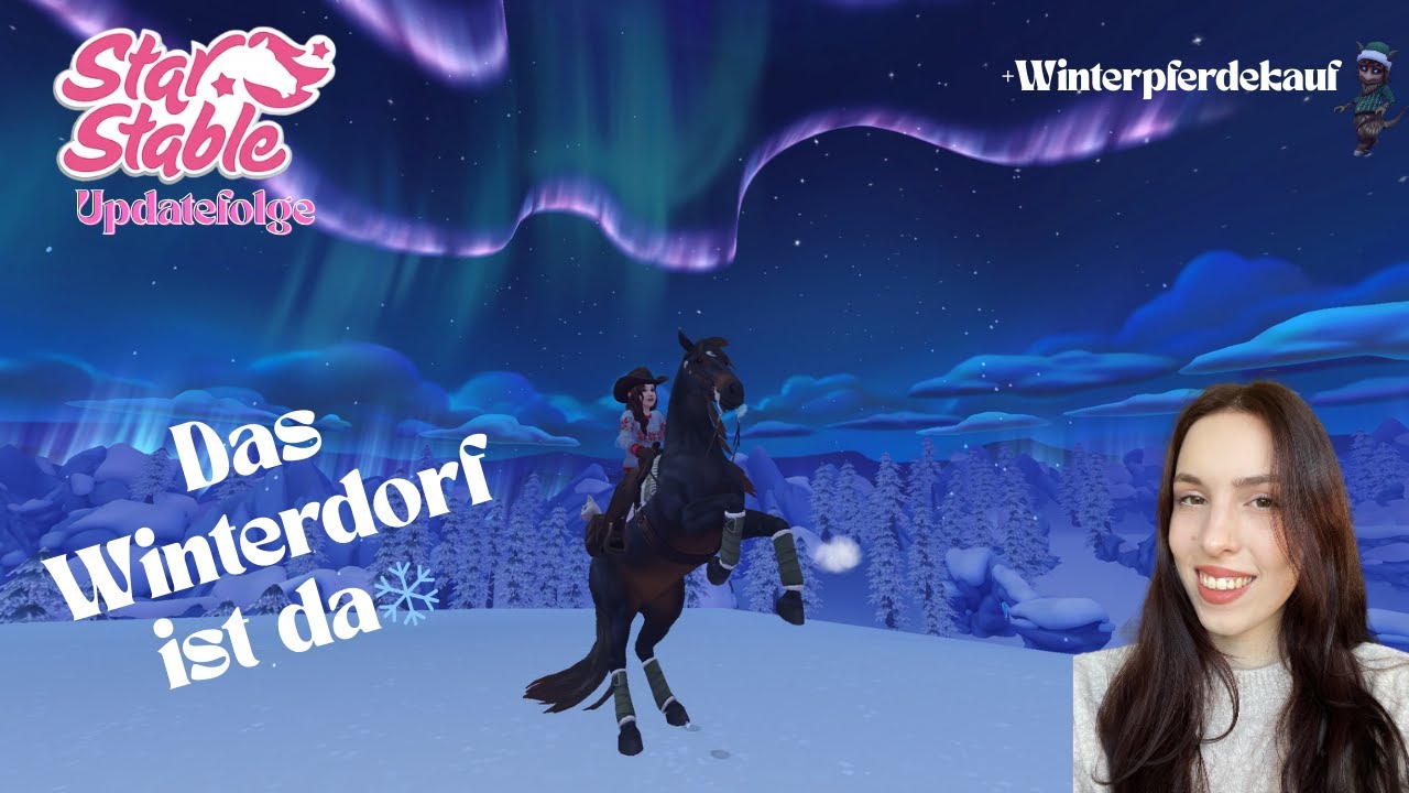 Das Winterupdate ist da + spontaner Winterpferdekauf❄ - Star Stable Online|PiasCozyQuest