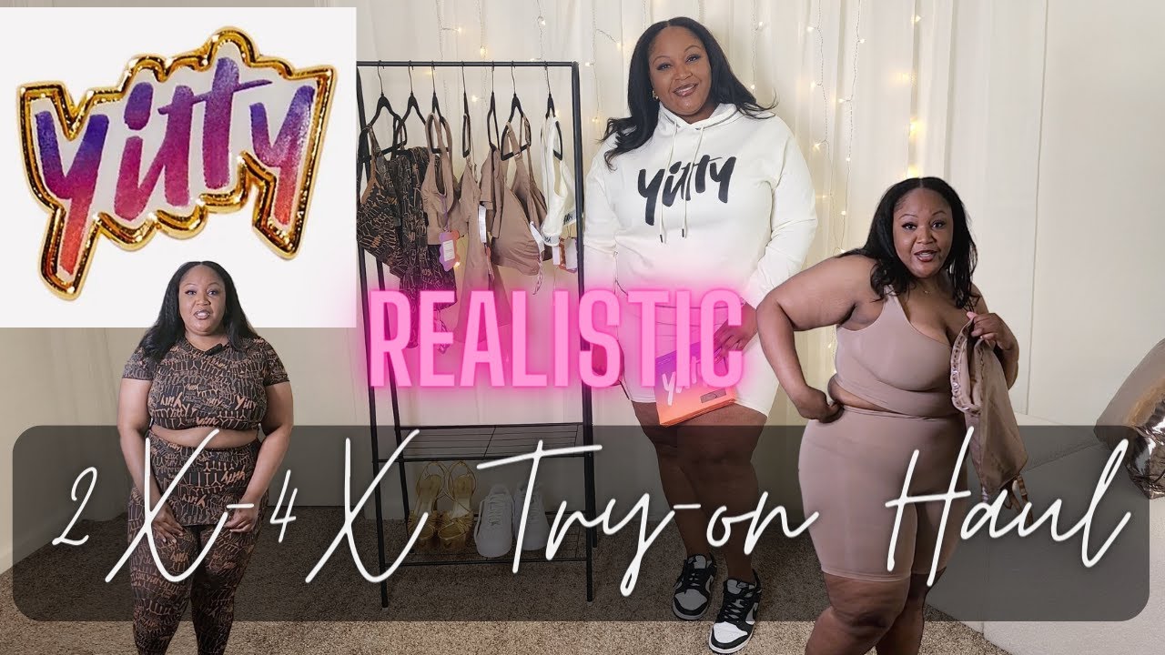 Lizzo's Yitty Shapewear Plus Size 2X - 4X Try-On Haul (Realistic Review)