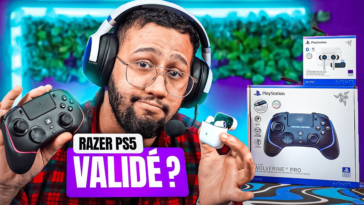 [J'AI TESTÉ RAZER POUR PLAYSTATION] Razer et PS5, ça donne quoi ?