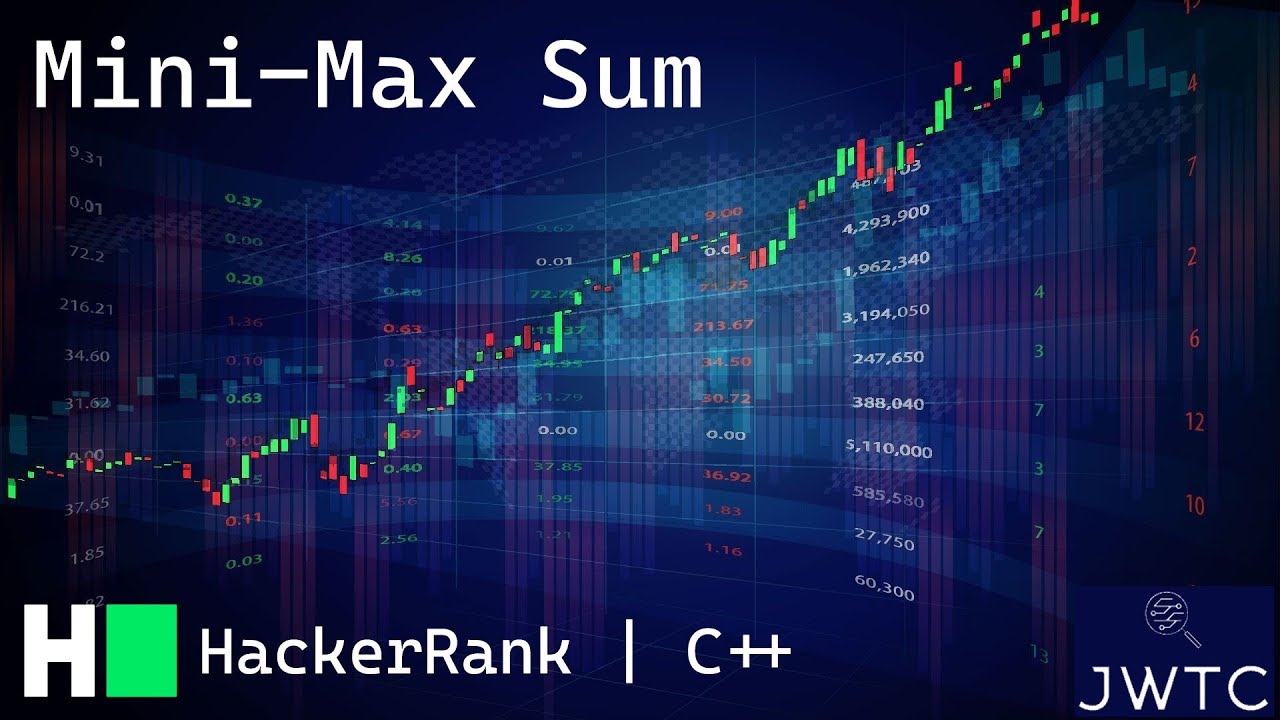 HackerRank C++ Solution &ndash; Mini-Max Sum