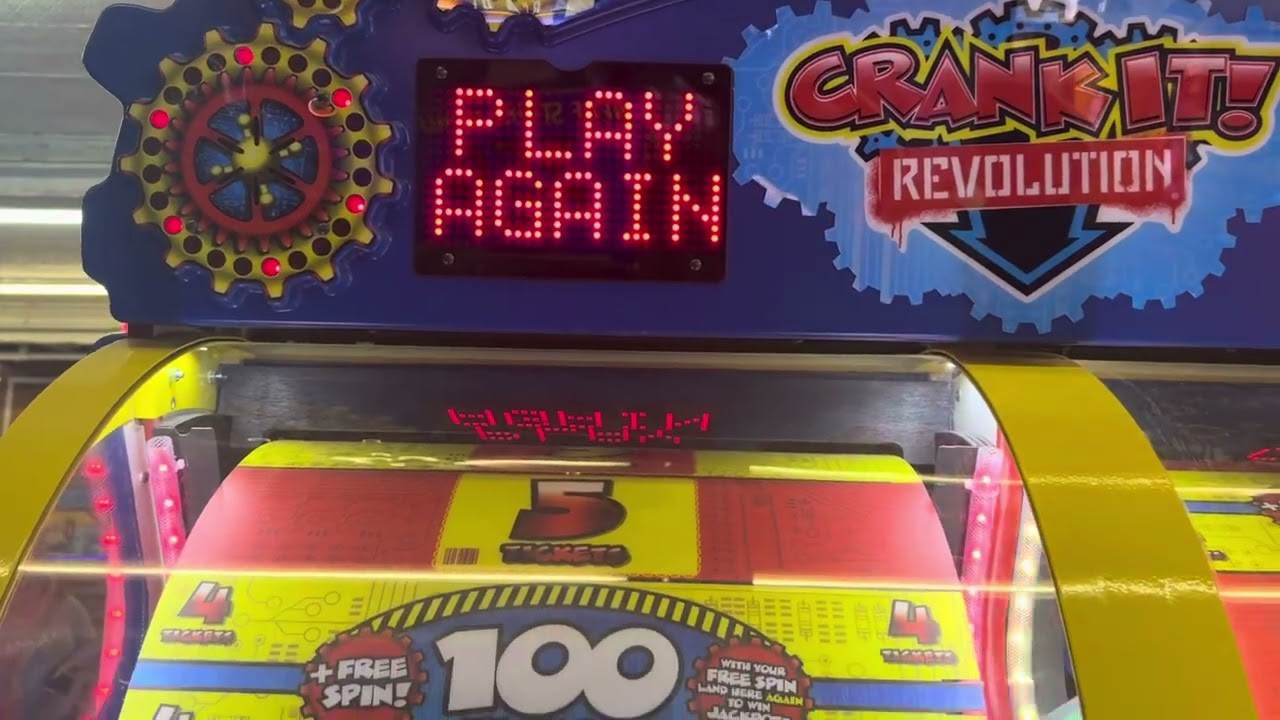 Bay tek 2011 crank it! Revolution Arcade at Funarama ￼