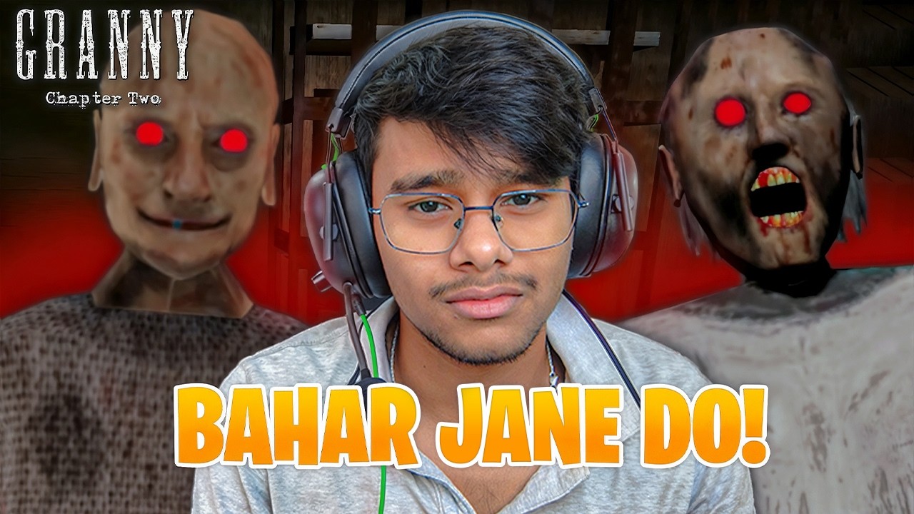 KAISE BACHUN?! Baar-Baar Pakda Ja Raha! | Granny: Chapter Two