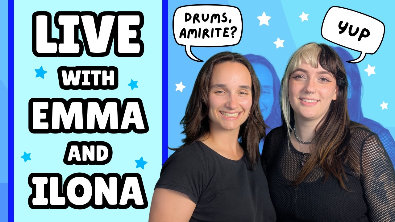 Talk Drums with Emma & Ilona 😎🥁 [Live Q&A]