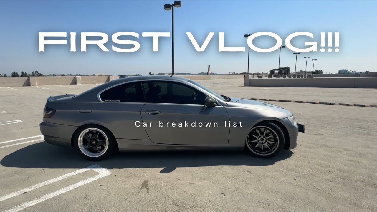 FIRST VLOG | Breakdown of my car!