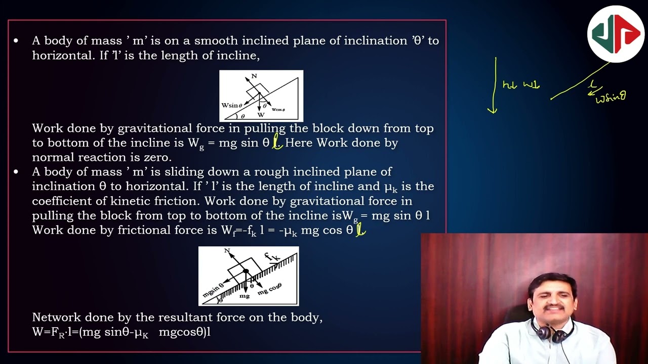 DAY 7_WORK, ENERGY AND POWER - Synopsis || JS Academic Solutions
