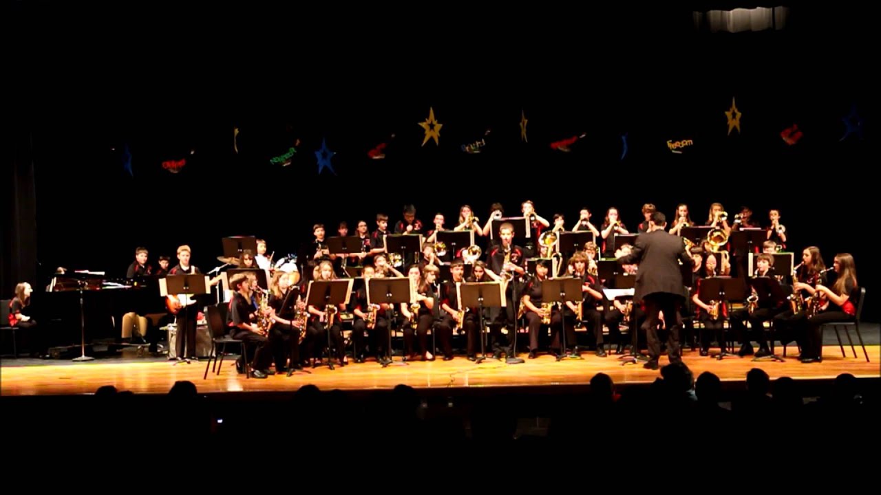 Orefield Middle School Jazz Band - Cafe Caliente @ Broughal on March 1st 2013
