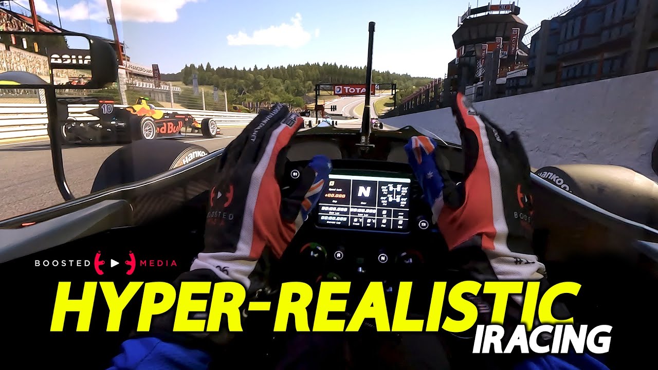 HYPER-REALISTIC IRACING - F3 Battle at Spa!