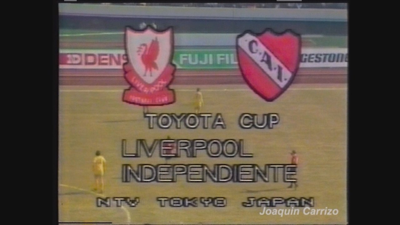 Copa Intercontinental 1984: Independiente VS Liverpool - Gol de José Percudani (ATC Argentina)