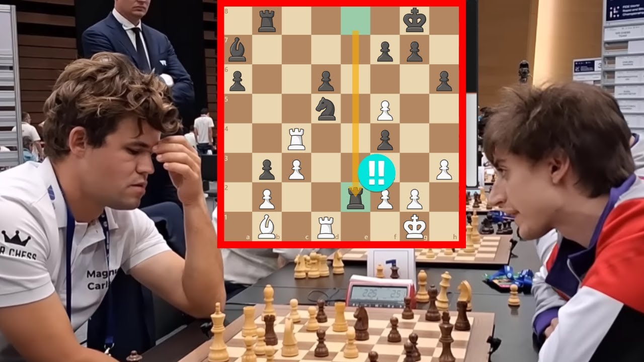 Carlsen's Magic vs Dubov's Brilliance | Magnus Carlsen vs Daniil Dubov - World Rapid Teams 2024