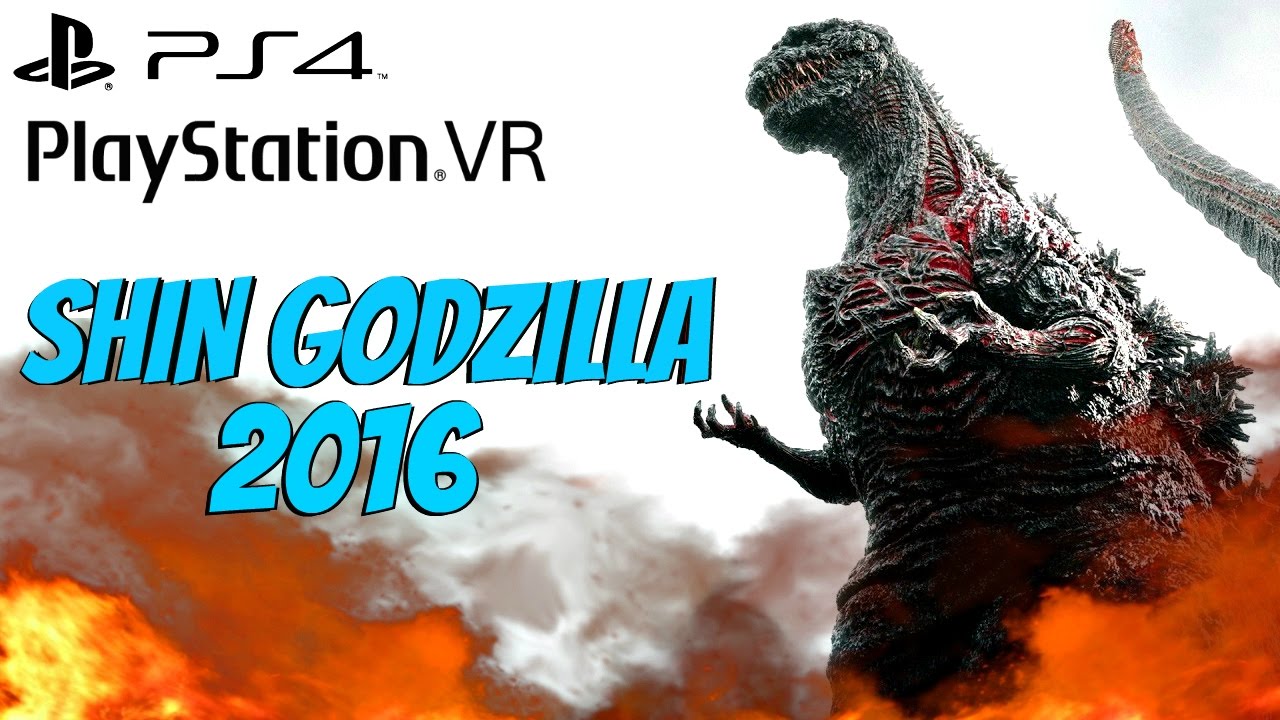Shin Godzilla 2016 (PS4) - Demo Gameplay - Virtual Reality (1080p 60FPS] PS VR