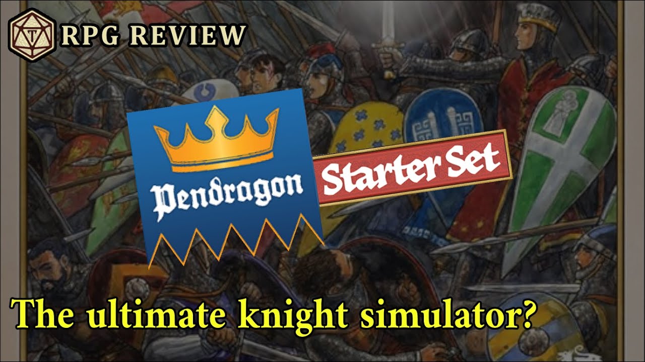 The Pendragon Starter Set introduces a masterpiece, but it might not be for you - RPG Review