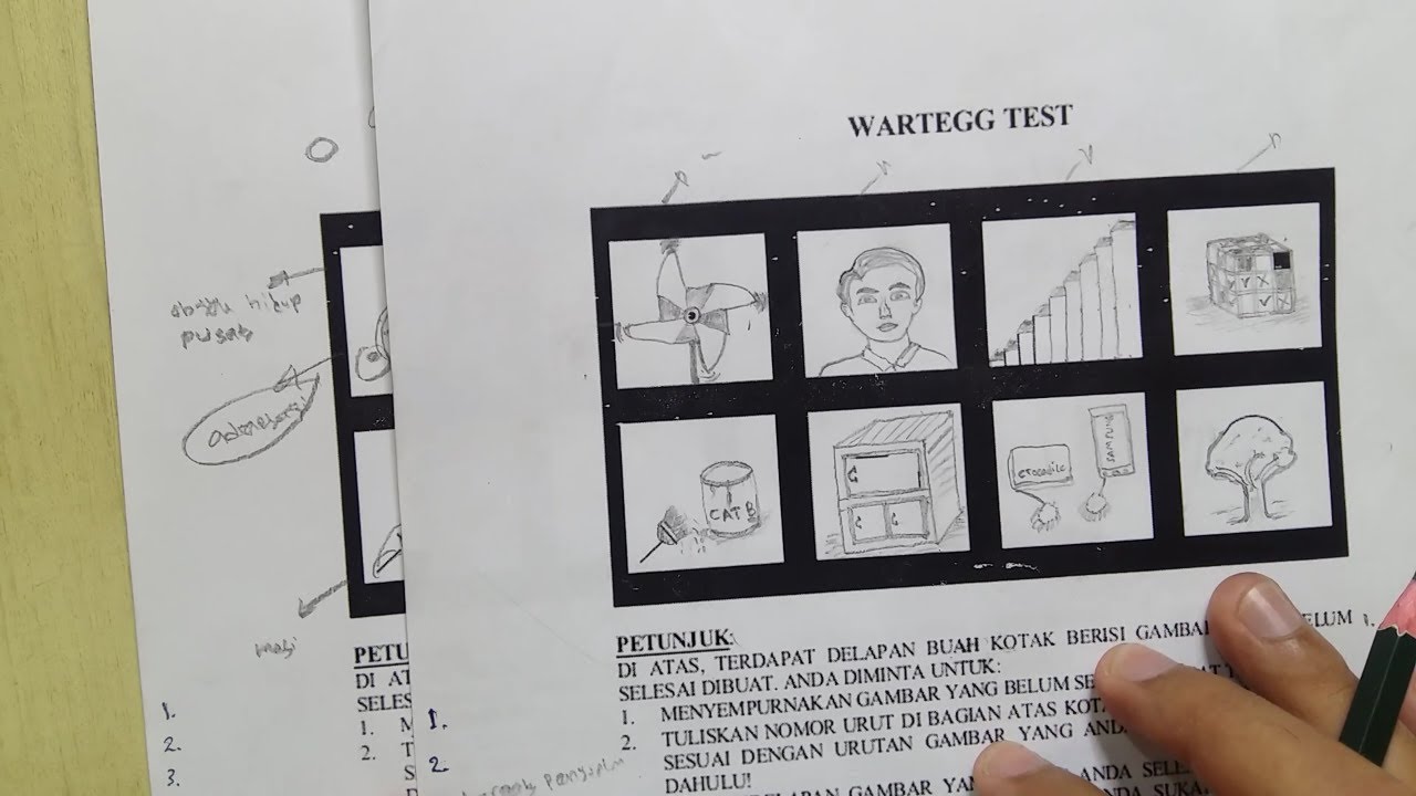 Psikotes Wartegg: Hal-hal yang perlu di perhatikan sebelum membuat gambar