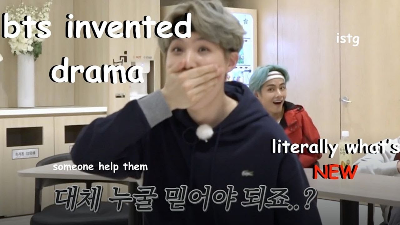 bts being dramatic af
