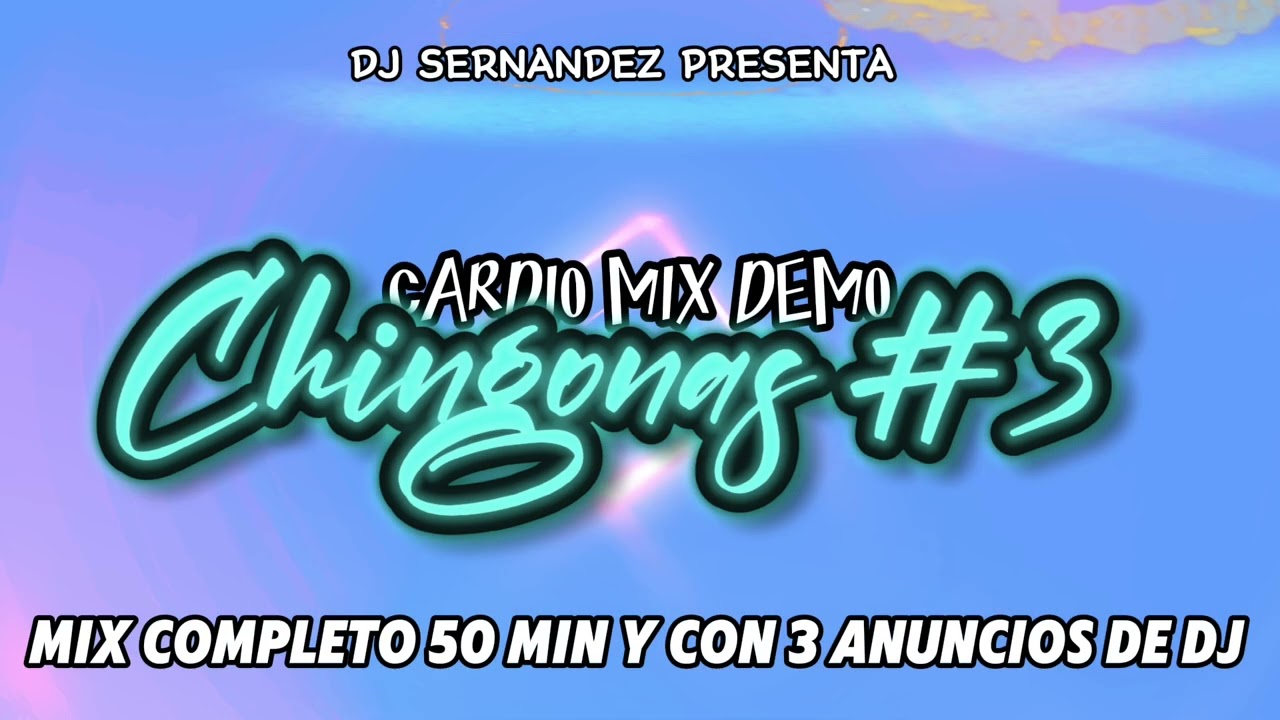 CARDIO CHINGONAS #3 DEMO | A 150-155 BPM 🔥🎧 #cardiomix #cardiointenso