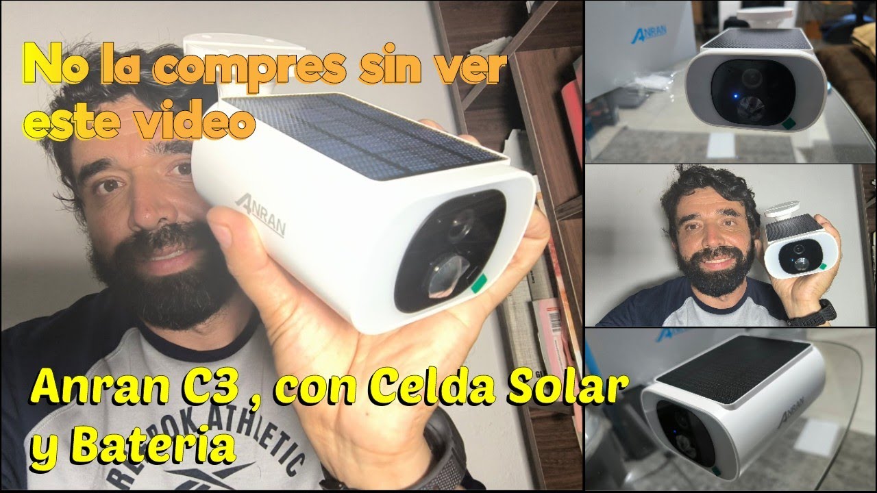 ANRAN C3 - Camara Para Exteriores con Celda Solar - Ventajas y Desventajas