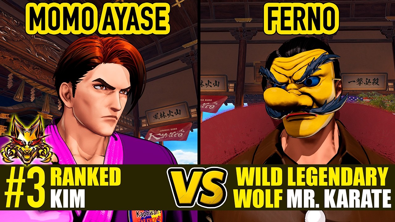 FF COTW ▰ MOMO AYASE (#3 Ranked Kim Kaphwan) vs FERNO (Mr. Karate) ▰ High Level Gameplay
