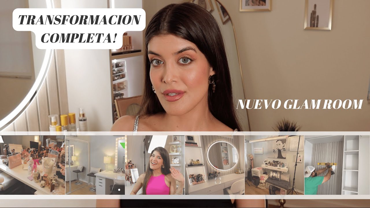 Glam Room Nuevo! Beauty Room Reveal - Transformacion Completa 2024/2025