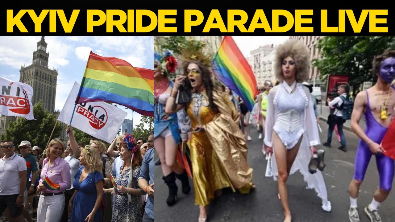 KYIV PRIDE LIVE | LGBTQ+ March Under Heavy Security Amid War Threat in Ukraine | Times Now World
