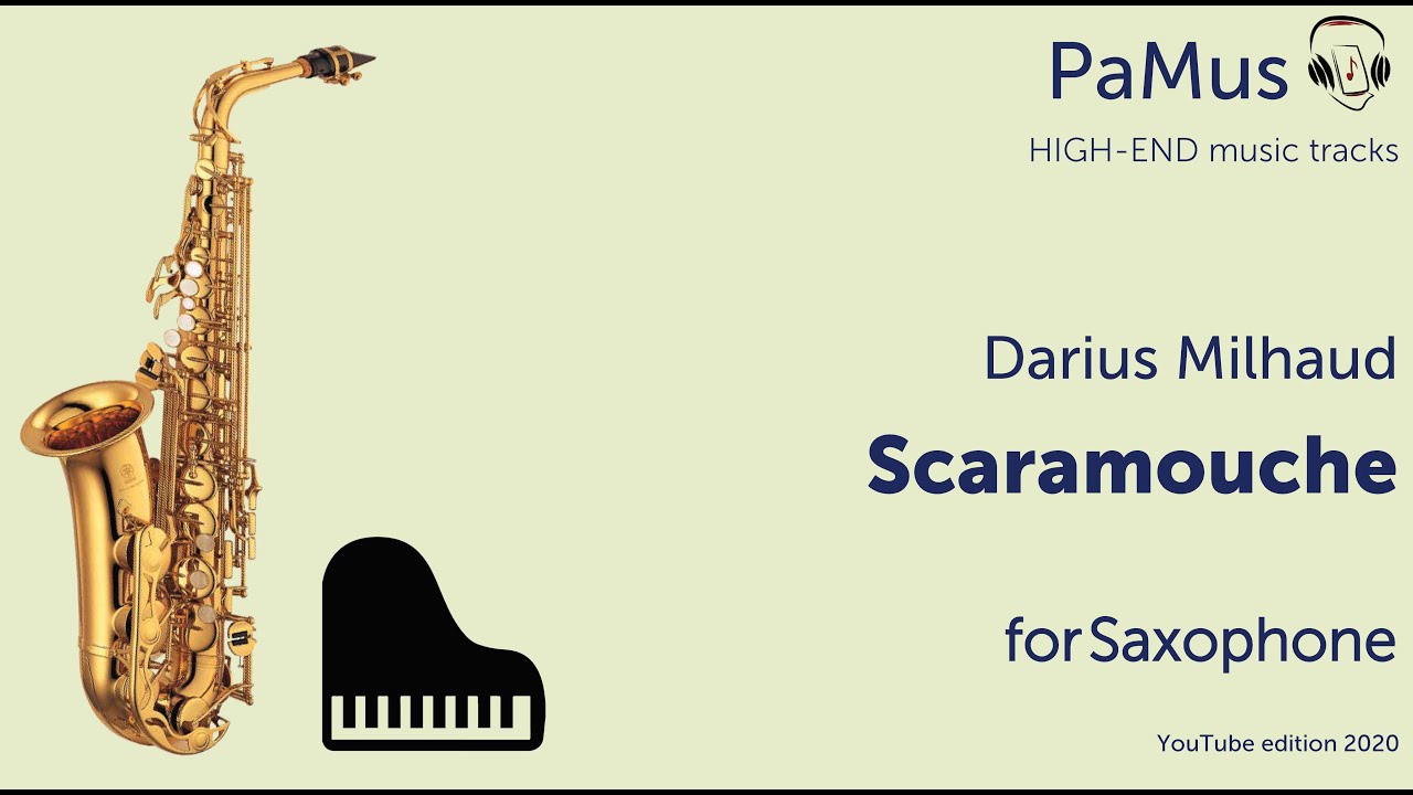 Darius Milhaud: Scaramouche for saxophone and piano