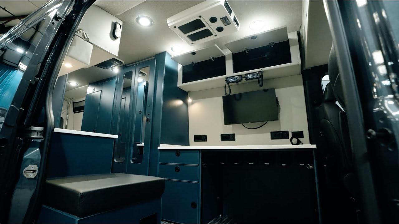 NEXT-LEVEL POLICE VAN BUILD | CUSTOM VAN TOUR