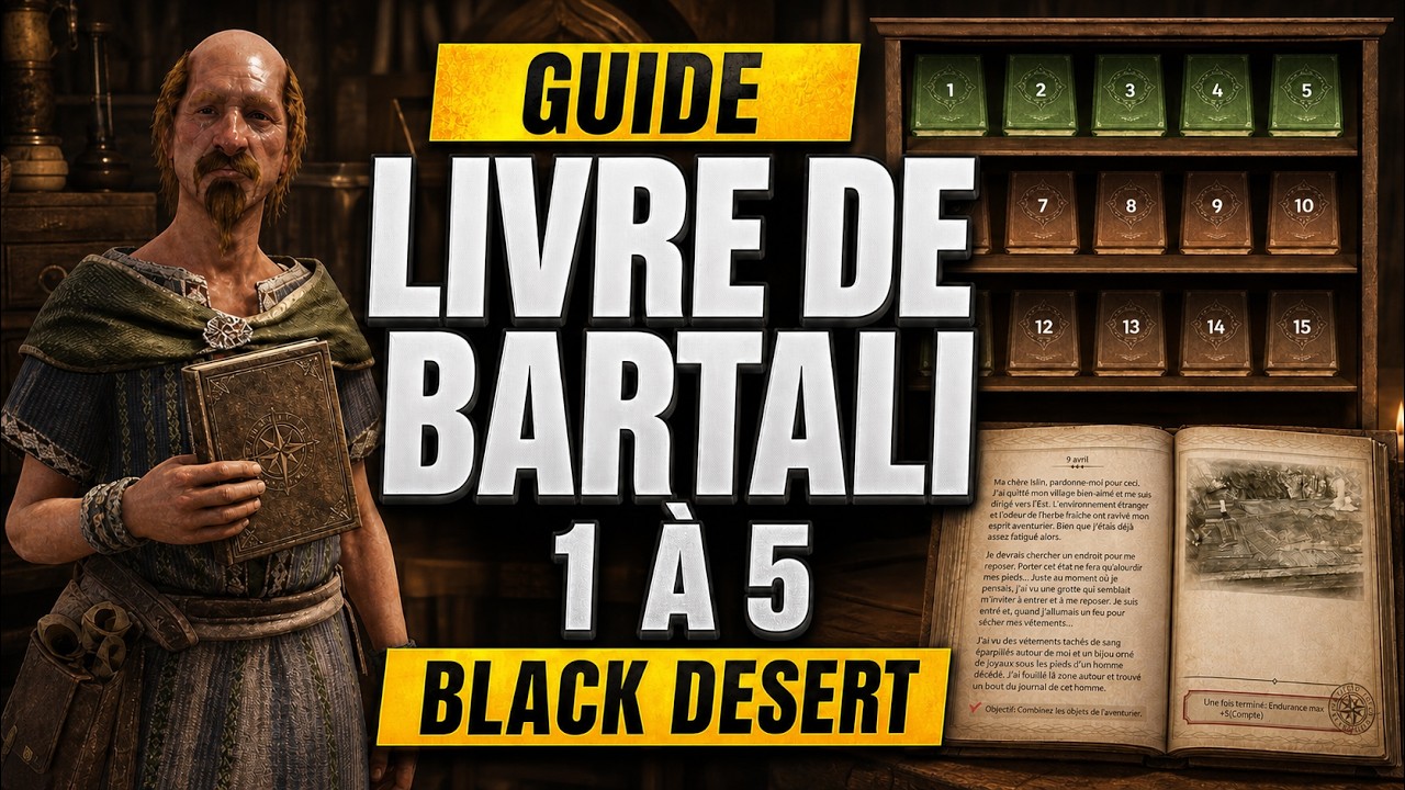 Guide livre de bartali livres 1 à 5 en 2026
