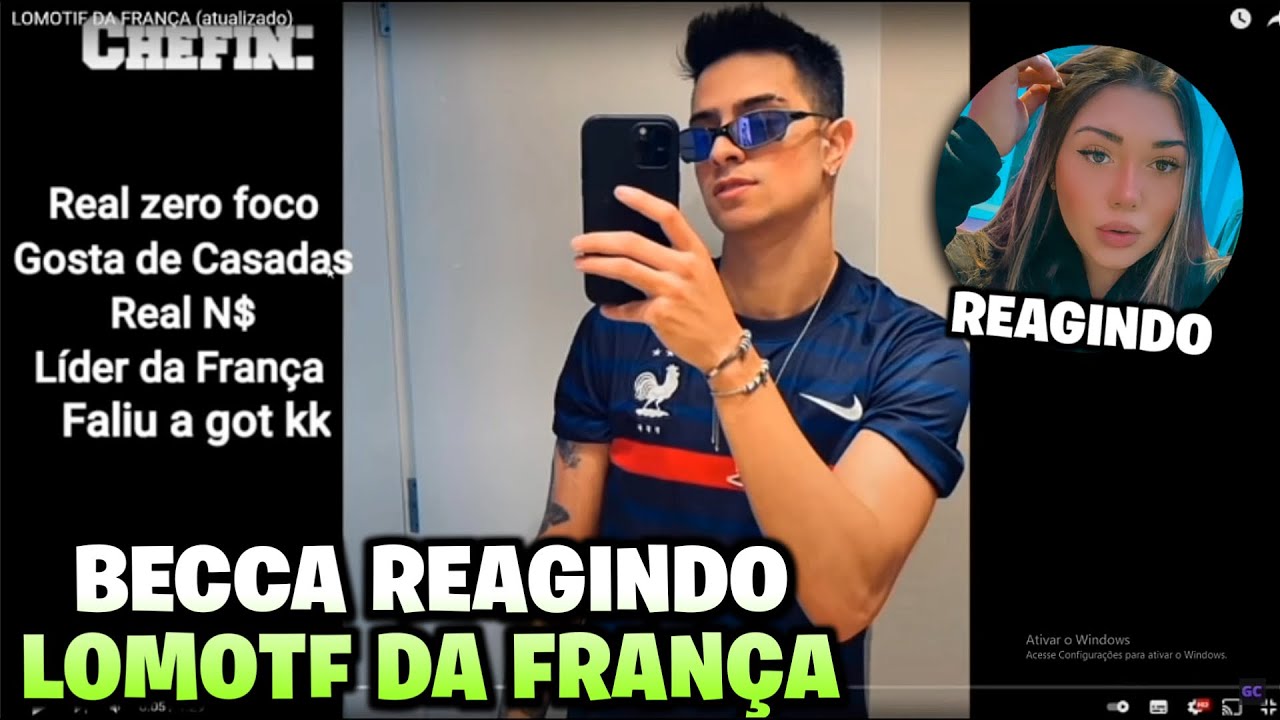 BECCA REAGINDO AO LOMOTF DA FRANÇA 🇫🇷😍