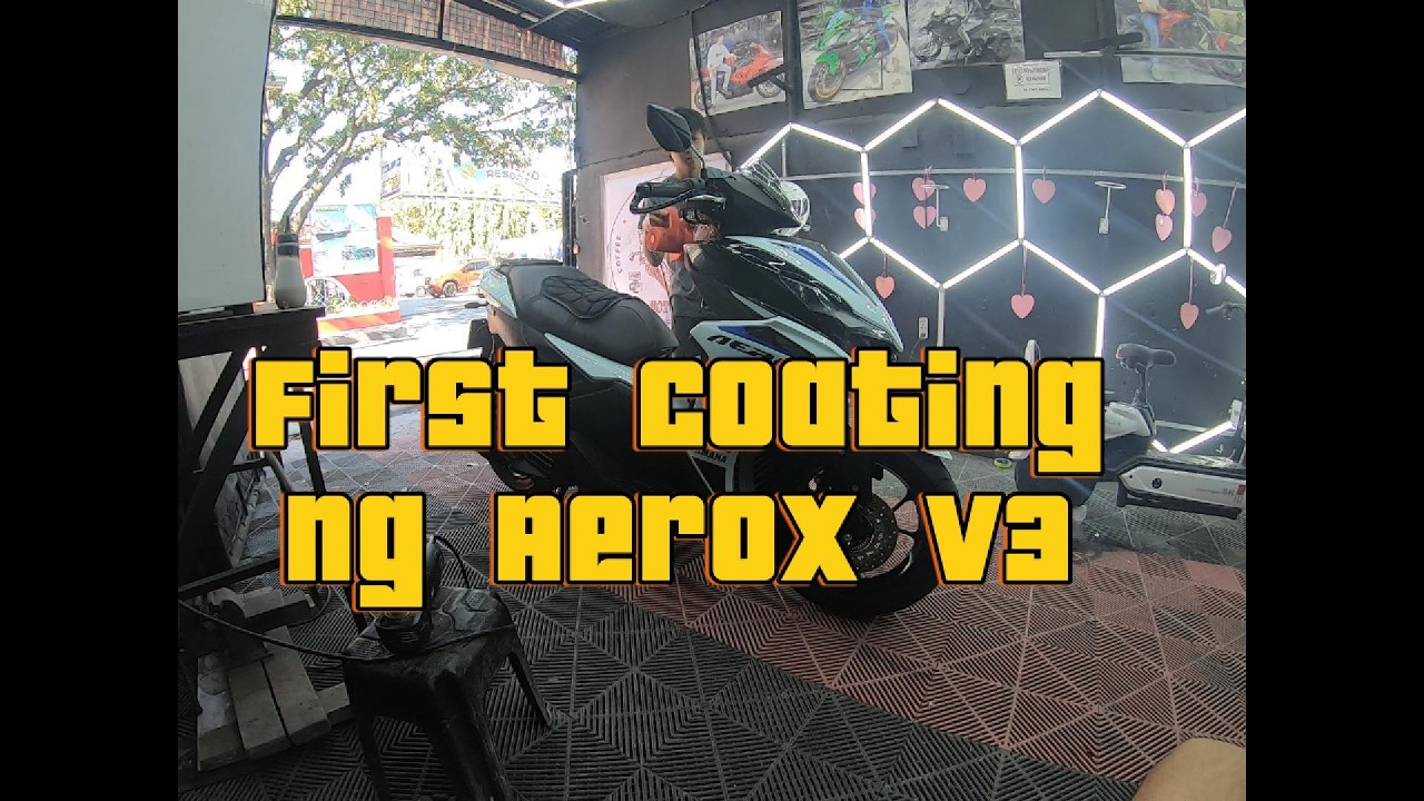 Yamaha Aerox V3 First Coating