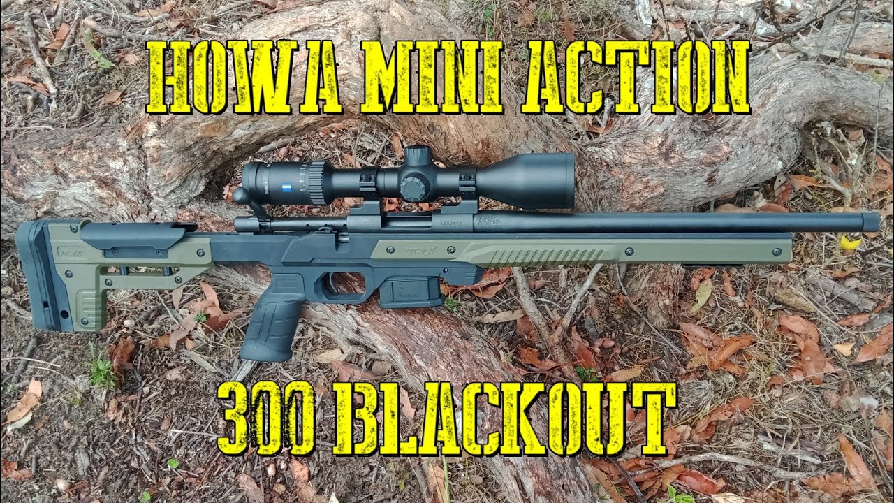 Howa Mini Action - Oryx Stock - 300 Blackout