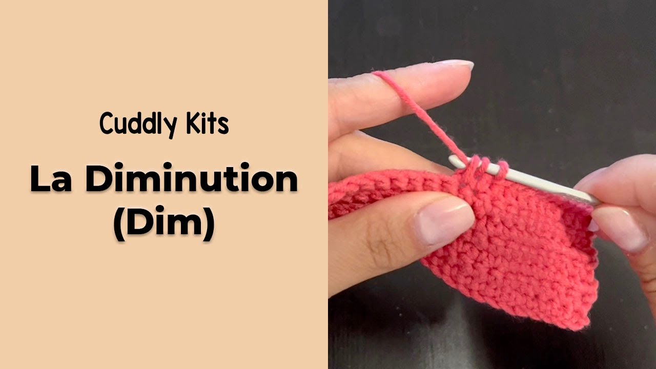 Comment faire une diminution au crochet ?