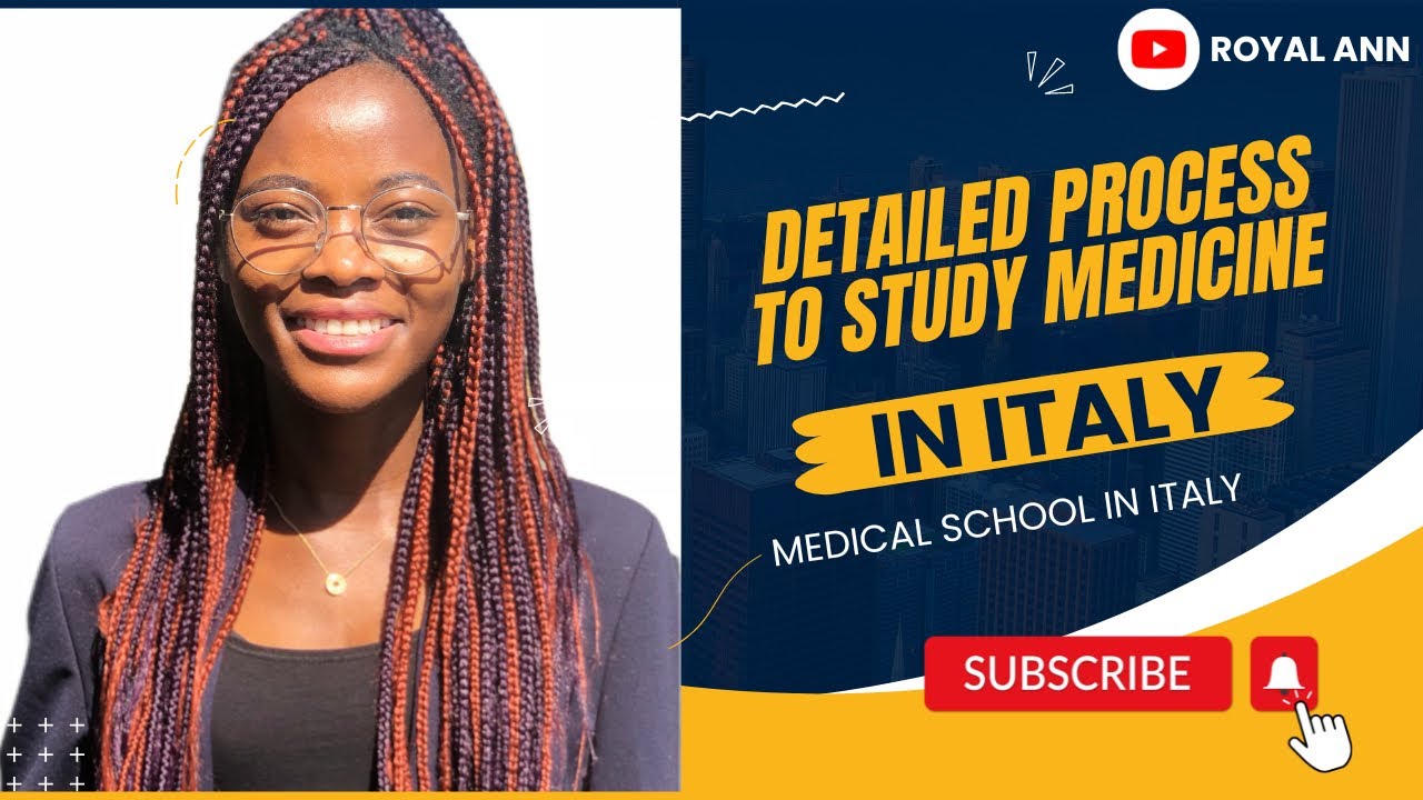 STUDY MEDICINE IN ITALY | Detailed process + Fully funded scholarships