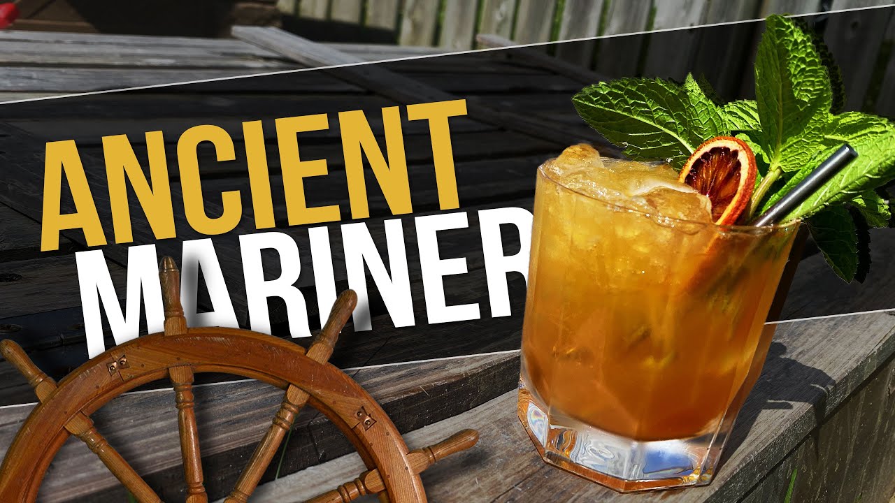 TIKI COCKTAIL WITH ALLSPICE LIQUEUR | Ancient Mariner Cocktail
