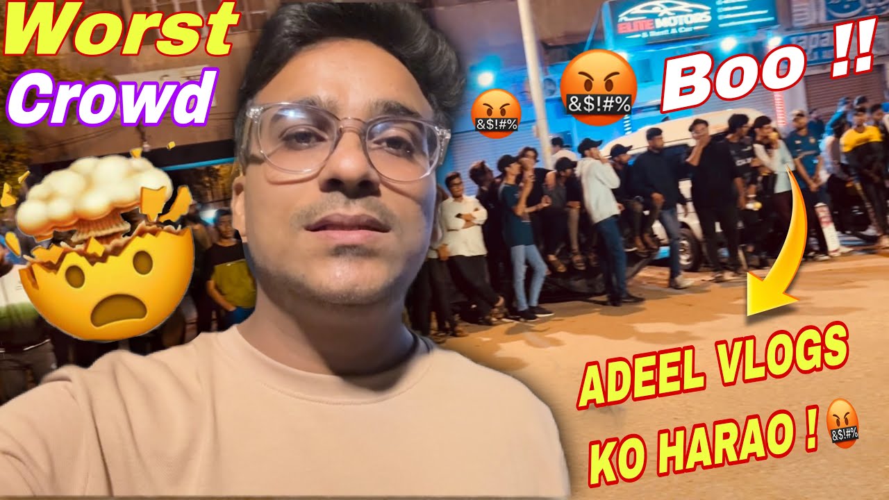 The Worst Crowd I Have Ever Seen in my Entire Life !! 😥