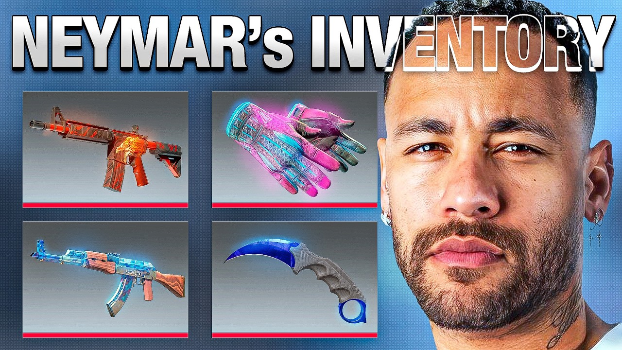 Neymar's INSANE CS2 INVENTORY ($250.000+)