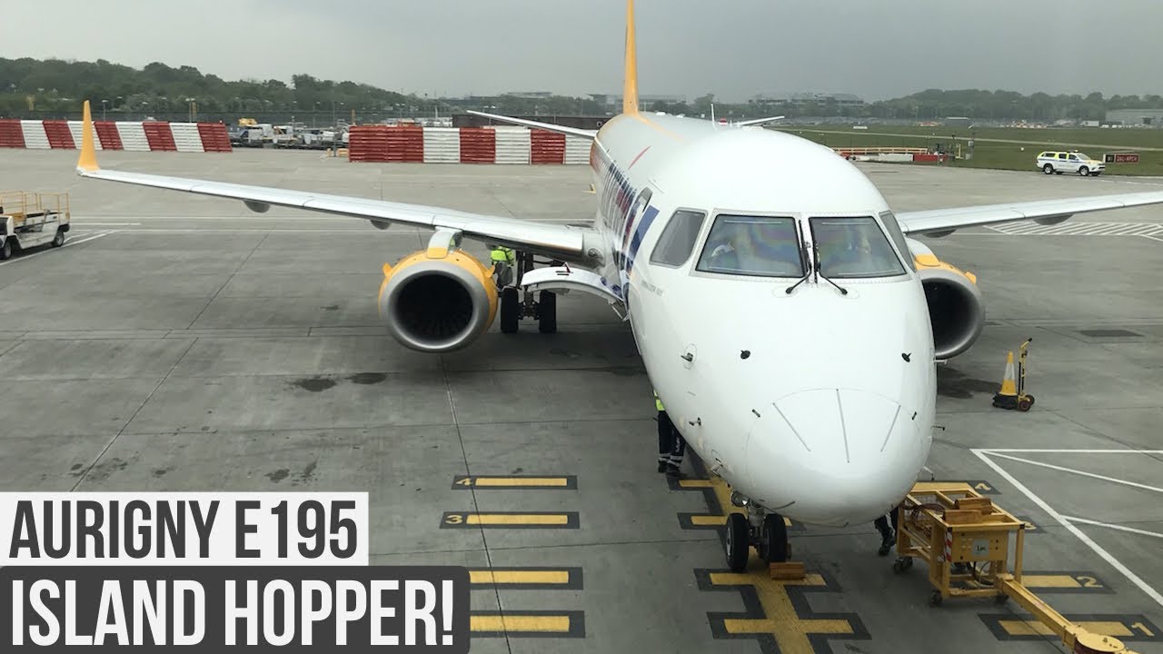Flying Aurigny's ONLY JET! | Gatwick to Guernsey | Embraer E195 Trip Report
