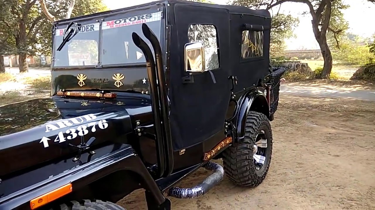 Fully Modified Open Jeep