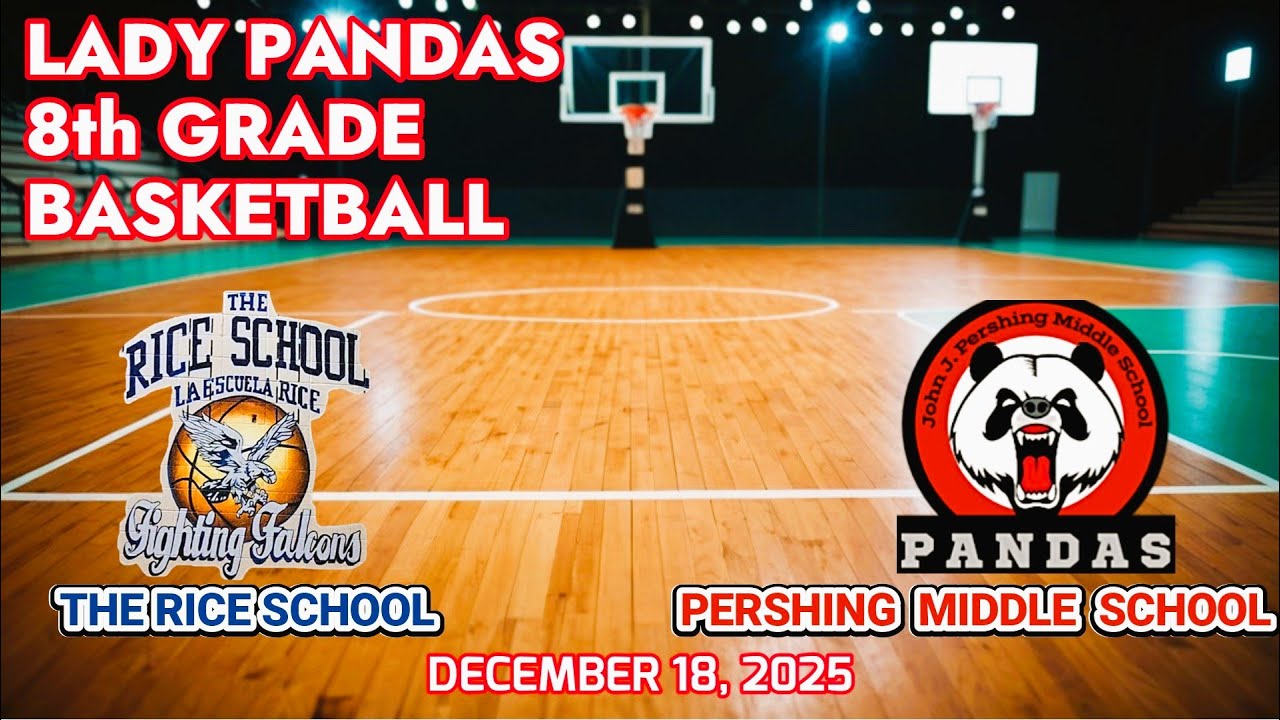 Pershing vs. The RICE School | 8th Grade Middle School Basketball | Dec 18, 2025 | Houston, Texas