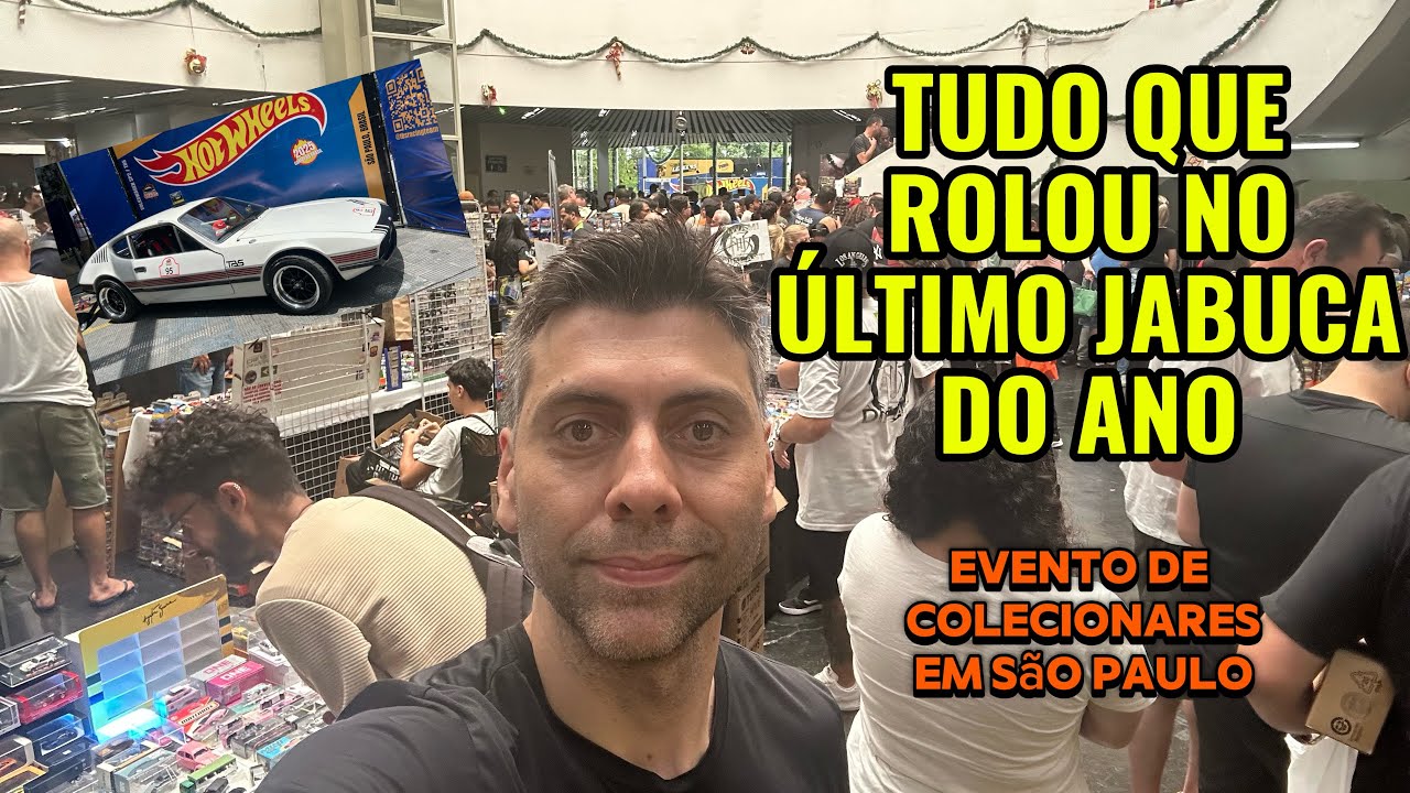 FUI NO JABUCA! 😱 O MAIOR EVENTO DE COLECIONADORES DE MINIATURAS DE SP | CAÇADA INSANA!