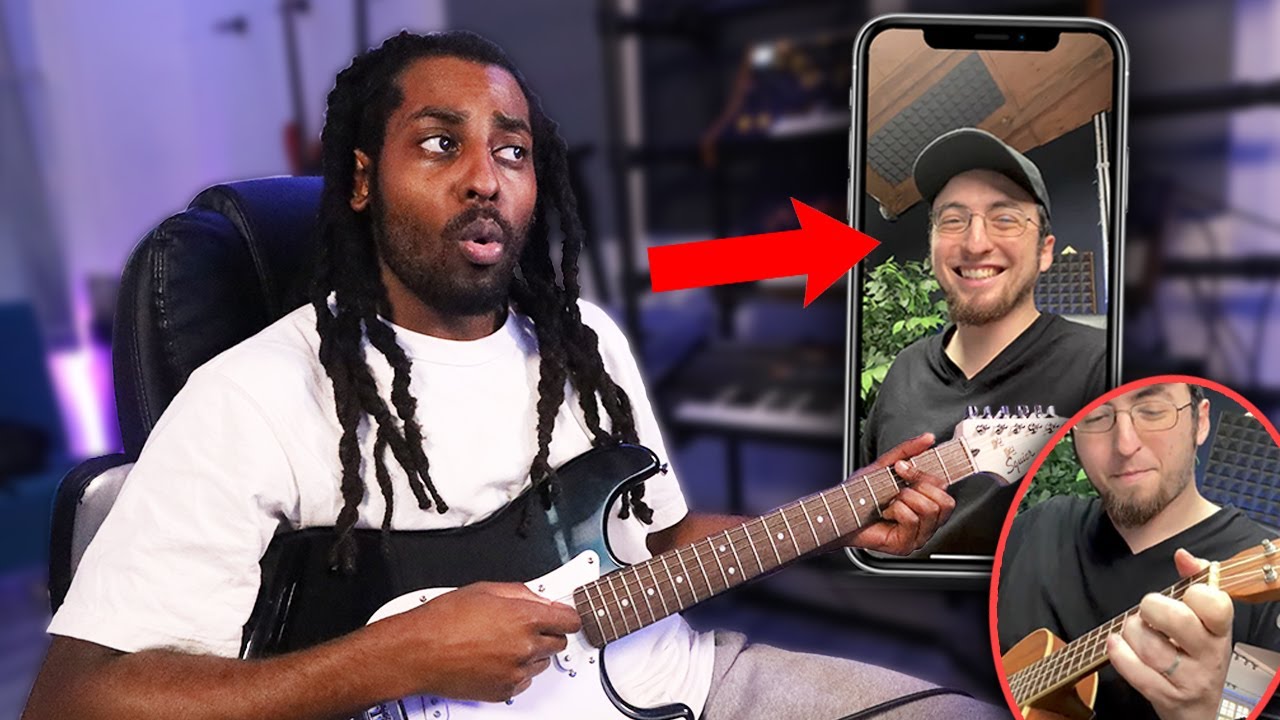 WE MADE AN INSANE GUITAR TRAP BEAT OVER FACETIME *It's a BANGER* ft @EdTalenti