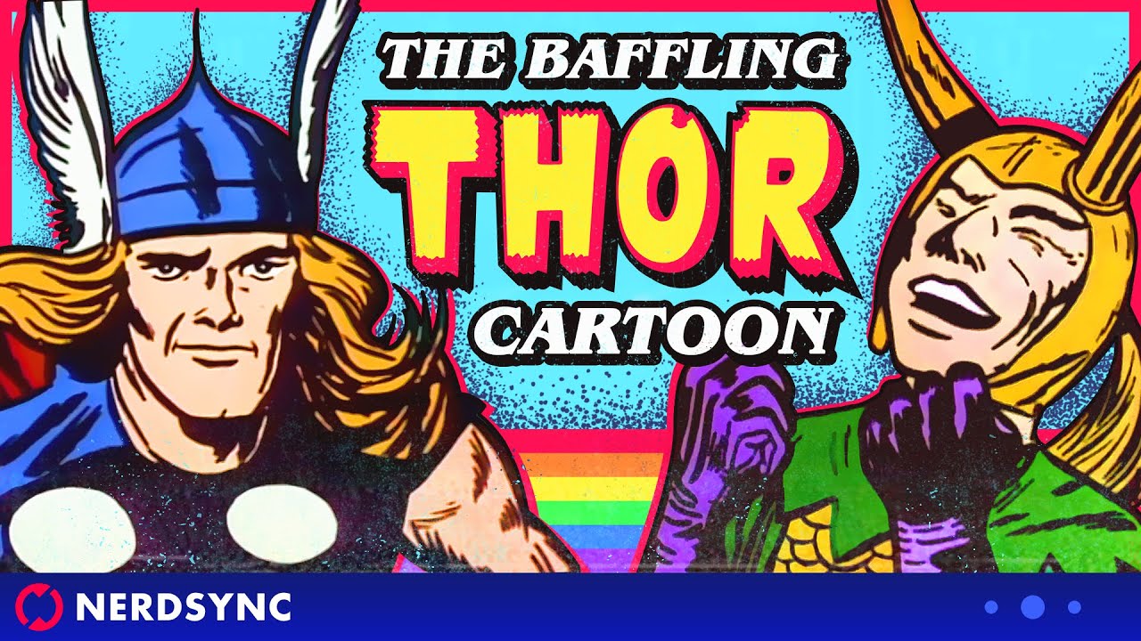 This old Thor & Loki cartoon is pure bonkers!
