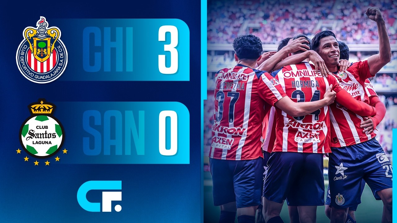 ✅ Chivas de Guadalajara vs Santos Laguna [En Vivo] 🏆 Liga MX - Jornada 11