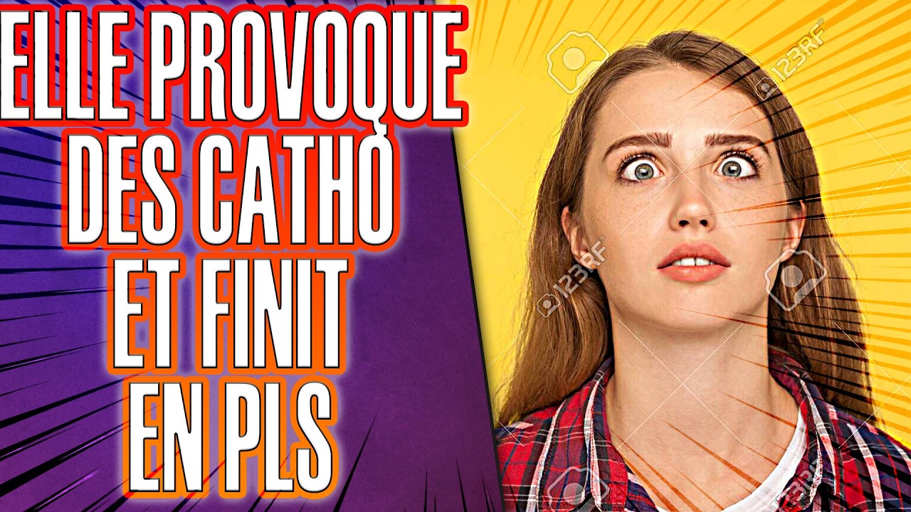 UNE ATHÉE PROVOQUE DES CATHOLIQUES ELLE FINIT PAR BOUFFER DES PILES DURACELL !!!!