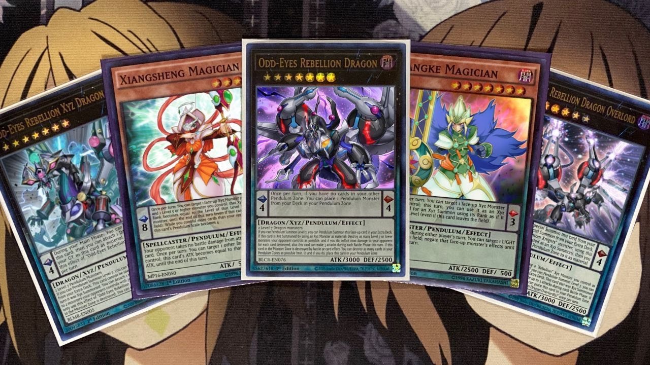Мой профиль колоды Odd-Eyes Rebellion Yugioh на март 2024 г.
