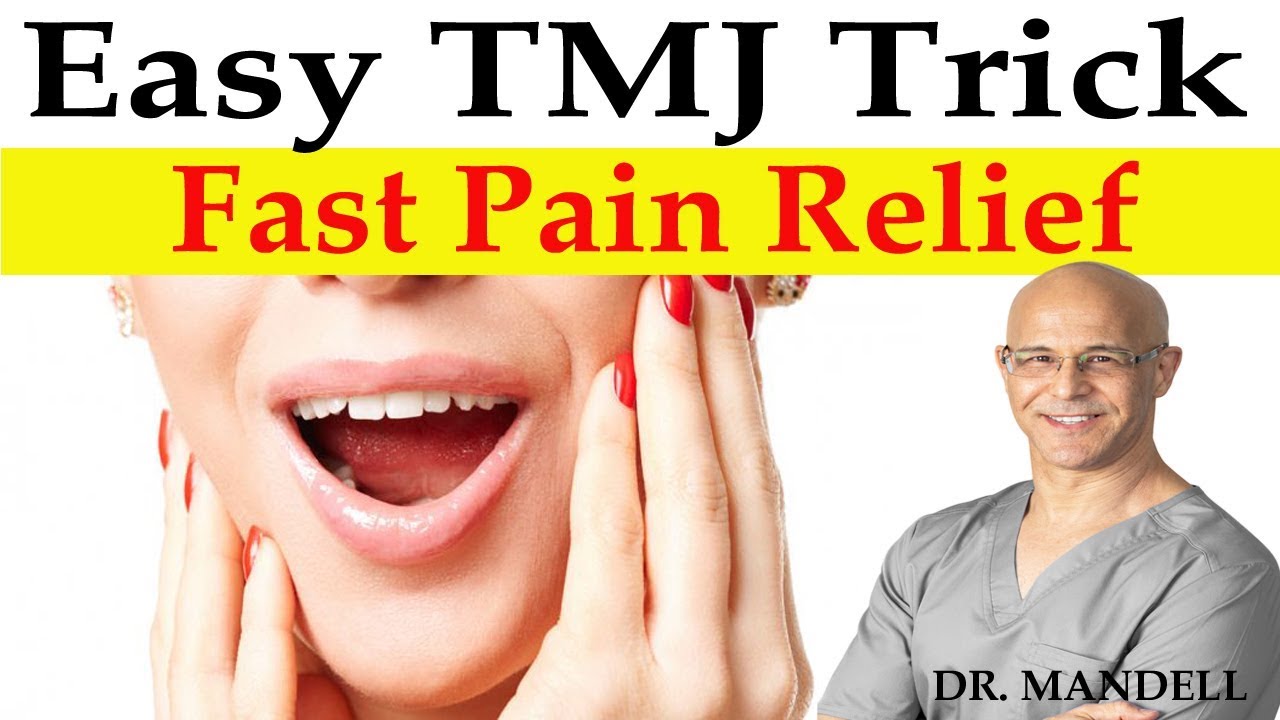 Easy TMJ Trick for Fast Pain Relief & Correction - Dr Alan Mandell, DC