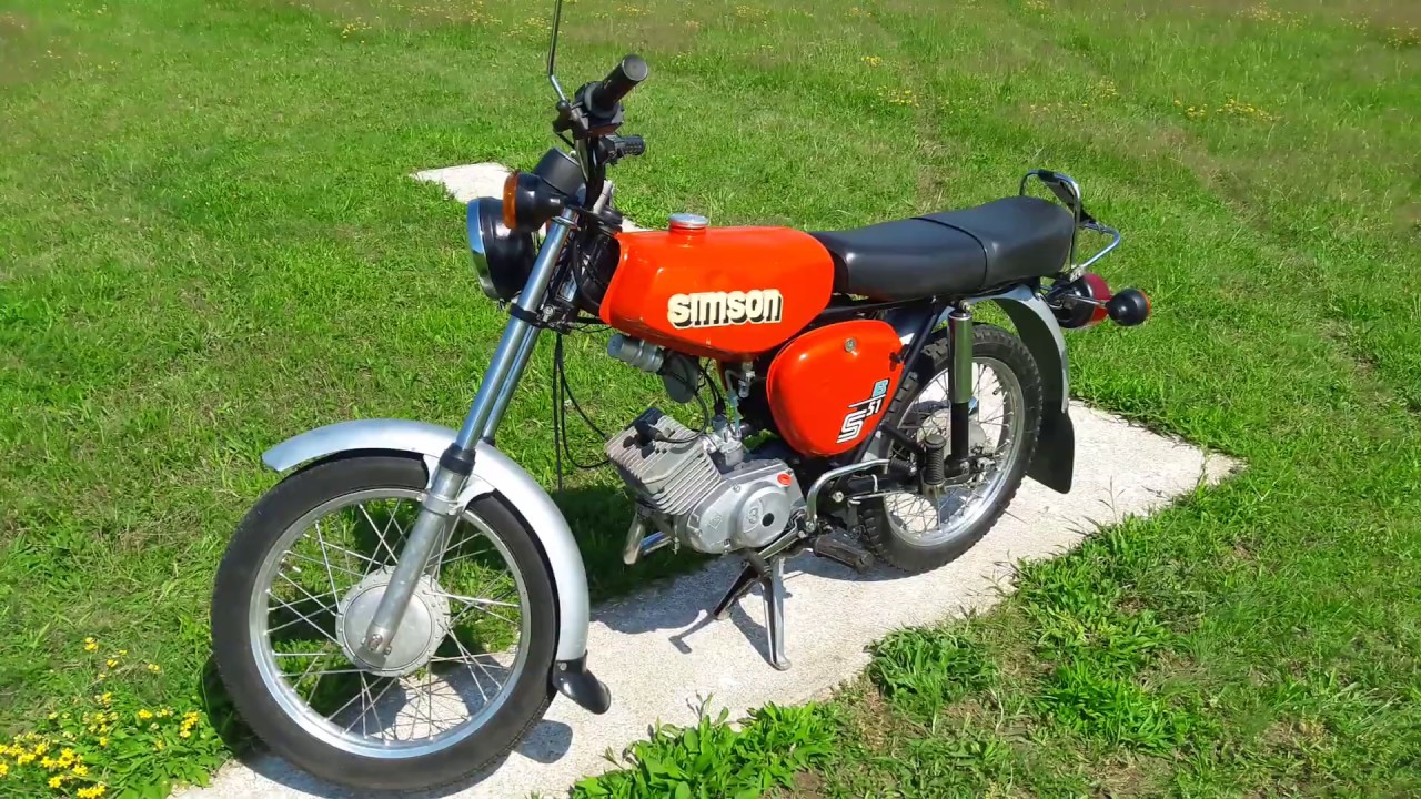 A Simson Szent Grál : 1986 Simson S51B