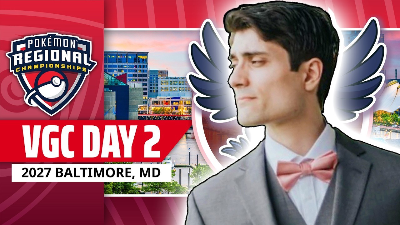 Baltimore VGC Regional Day 2 & Top Cut - PokeaimMD Co-stream