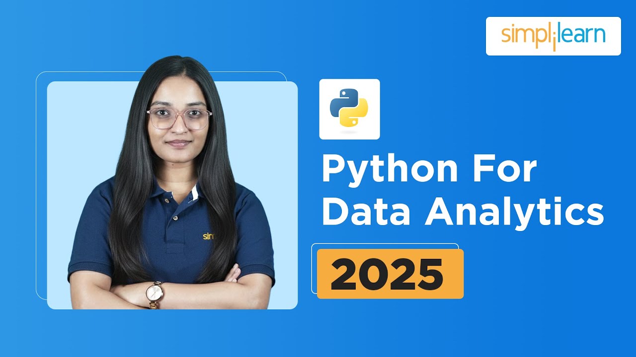 Python For Data Analytics Full Course 2026 | Python Data Analytics For Beginners | Simplilearn